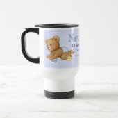 Crawling Teddy - New Dad of Boy - Anpassen Reisebecher (Links)