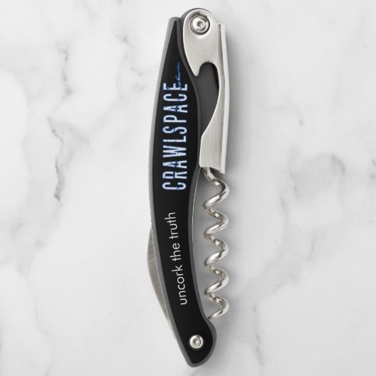 Crawlspace Korken-Schraube Kellnermesser (Rückseite)