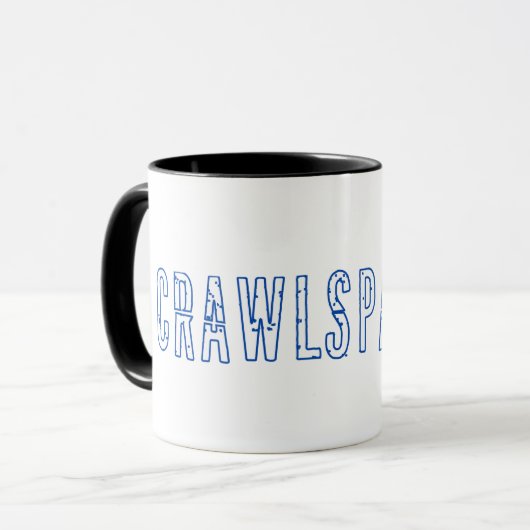 Crawlspace zwei Ton-Tasse Tasse (Vorderseite Links)