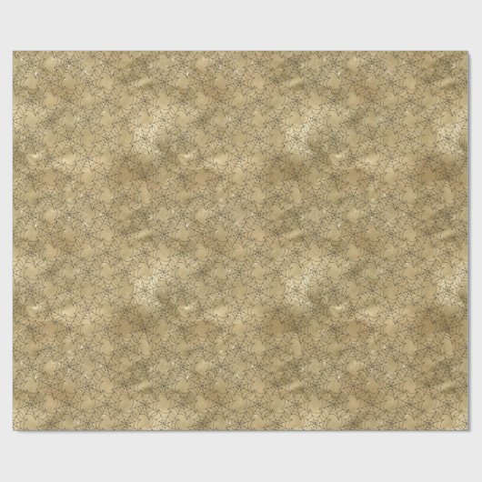 Crawly Spider WebHalloween-Muster Geschenkpapier (Flach)