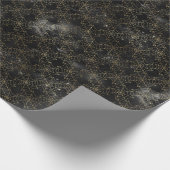 Crawly Spider WebHalloween-Muster Geschenkpapier (Ecke)