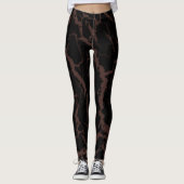 Crawn Space Lava - Brown Leggings (Vorderseite)
