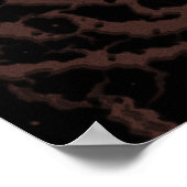 Crawn Space Lava - Brown Poster (Ecke)