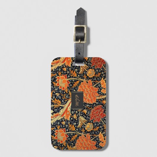 Cray, a William Morris TEMPLATE, Gepäckanhänger (Vorderseite Vertikal)