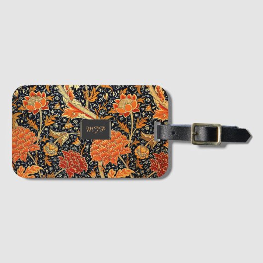 Cray, a William Morris TEMPLATE, Gepäckanhänger (Vorderseite (Horizontal))