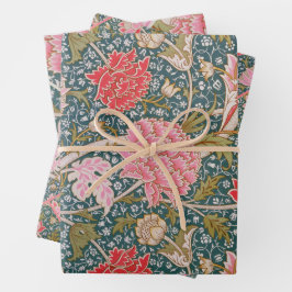 Cray - Art nouveau floral print by William Morris Geschenkpapier Set