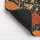 Cray, berühmtes Muster von William Morris Mousepad (Ecke)