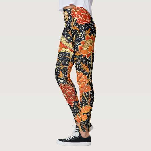Cray, berühmtes William Morris-Muster Leggings (Links)