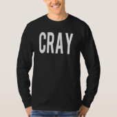 Cray Black LS T-Shirt (Vorderseite)
