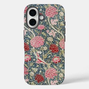 Cray Botanical Pattern Morris William Floral iPhone 16 Hülle