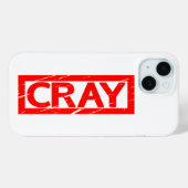 Cray Briefmarke Case-Mate iPhone Hülle (Rückseite (Horizontal))