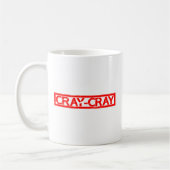 Cray-Cray-Briefmarke Kaffeetasse (Links)