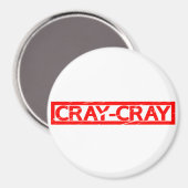 Cray-Cray-Briefmarke Magnet (Vorderseite/Rückseite)