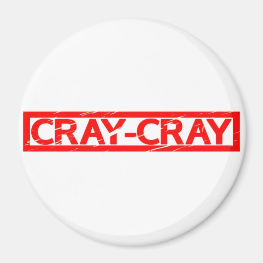 Cray-Cray-Briefmarke Magnet (Vorne)
