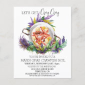 Cray Cray Crawfish Boil Mardi Gras (Vorderseite)