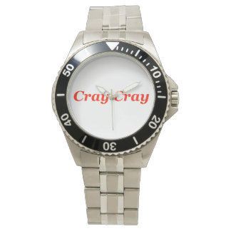Cray Cray Crazy Going Crazy Nuts! Bull Wild Animal Armbanduhr