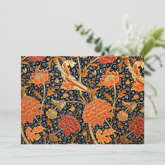 Cray, ein Design von William Morris, Karte (Stehend Vorderseite)