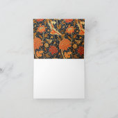 Cray, ein schönes William Morris-Design, Dankeskarte (Innenseite)