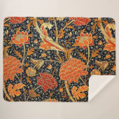 Cray, ein schönes William Morris-Design, Sherpadecke (Vorderseite (Horizontal))