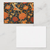 Cray, ein Vintages William Morris-Design Mitteilungskarte (Vorne/Hinten)