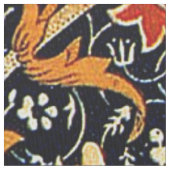 Cray, ein Vintages William Morris-Muster Stoff (Nahaufnahme)