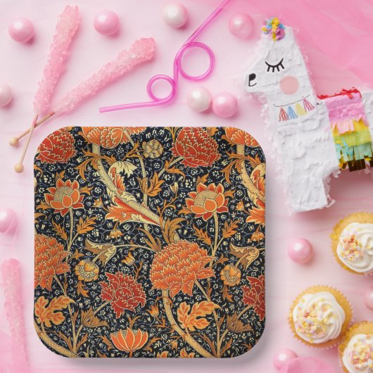 Cray, ein William Morris-Muster, Pappteller (Party)