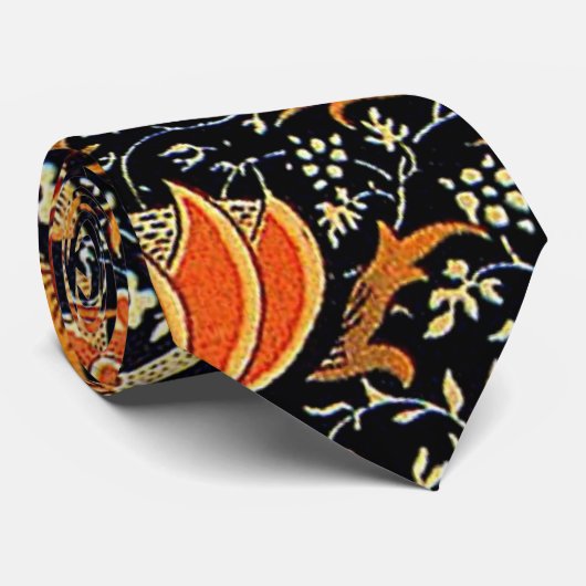 Cray, ein wunderschönes Design von William Morris, Krawatte (Gerollt)