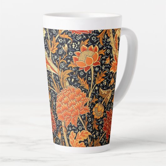 Cray, ein wunderschönes Design von William Morris, Milchtasse (Rechte Ecke)