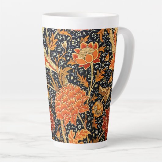 Cray, ein wunderschönes Design von William Morris, Milchtasse (Rechte Ecke)
