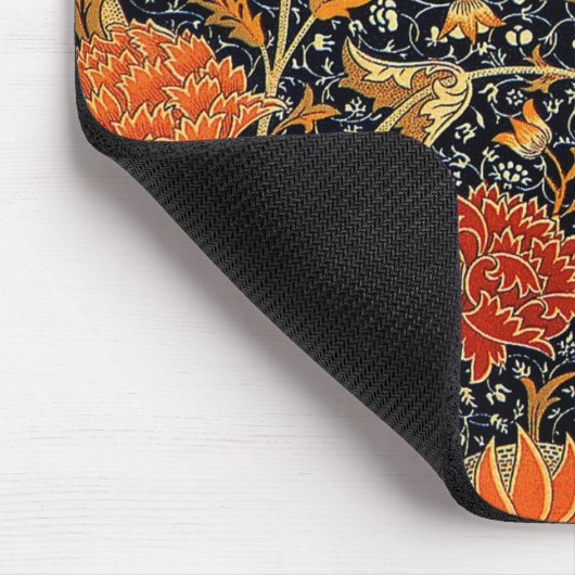 Cray, famous pattern by William Morris Mousepad (Ecke)