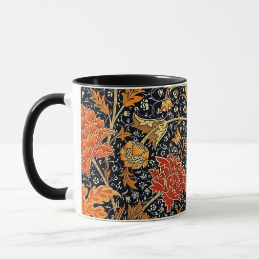 Cray, famous pattern by William Morris, Tasse (Links)