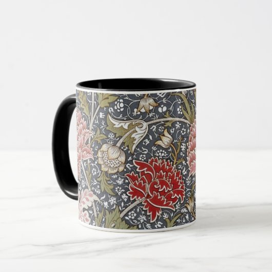 Cray Floral Pattern William Morris Tasse (Vorderseite Links)