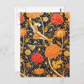 Cray Floral Postkarte (Vorne/Hinten)