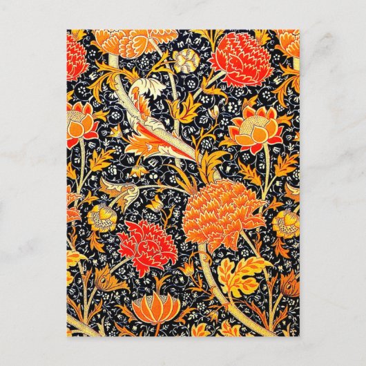 Cray Floral Postkarte (Vorderseite)