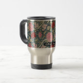 Cray-Muster - Blumen & Blätter - WilliamMorris Reisebecher (Vorderseite Links)