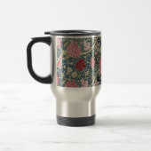 Cray-Muster - Blumen & Blätter - WilliamMorris Reisebecher (Links)