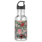 Cray Pattern - Blume & Blätter - William Morris Edelstahlflasche (Vorderseite)