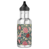 Cray Pattern - Blume & Blätter - William Morris Edelstahlflasche (Rechts)