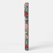 Cray Pattern - Blume & Blätter - William Morris iPhone Hülle (Linke Seite)
