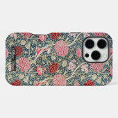 Cray Pattern - Blume & Blätter - William Morris iPhone Hülle (Rückseite (Horizontal))