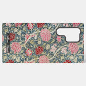 Cray Pattern - Blume & Blätter - William Morris Samsung Galaxy Hülle (Rückseite (Horizontal))