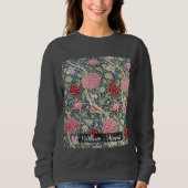 Cray Pattern - Blume & Blätter - William Morris Sweatshirt (Vorderseite)