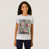 Cray Pattern - Blume & Blätter - William Morris T-Shirt (Vorne ganz)