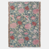 Cray Pattern (von William Morris) Decke (Vorderseite Vertikal)