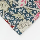 Cray Pattern (von William Morris) Fleecedecke (Ecke)