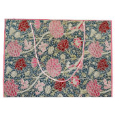 Cray Pattern (von William Morris) Große Geschenktüte (Rückseite)