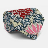 Cray Pattern (von William Morris) Krawatte (Gerollt)