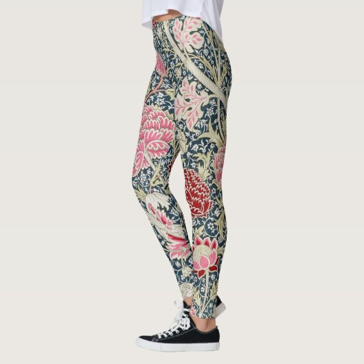 Cray Pattern (von William Morris) Leggings (Links)