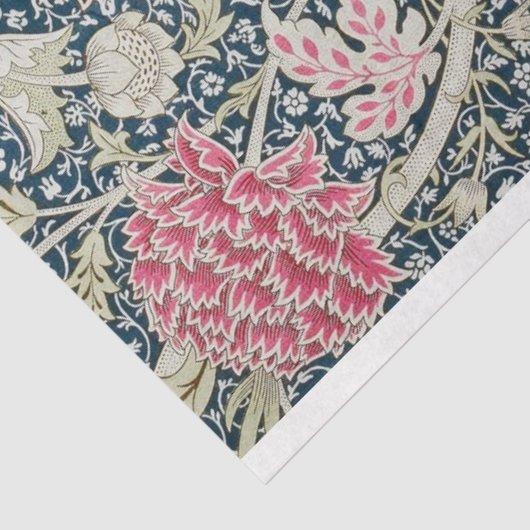 Cray Pattern (von William Morris) Seidenpapier (Ausschnitt)