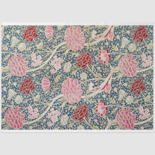 Cray Pattern (von William Morris) Seidenpapier (Vorderseite)